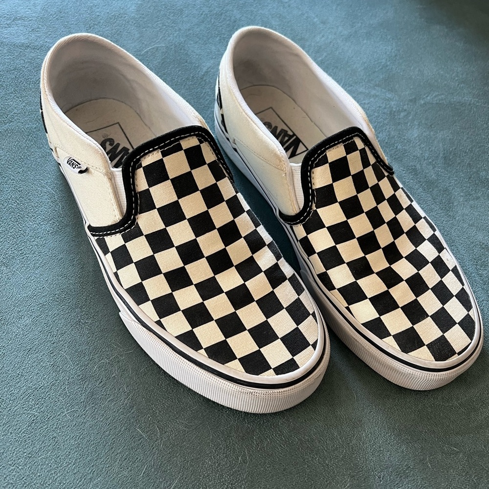 Vans Black and White Classic Sneakers
